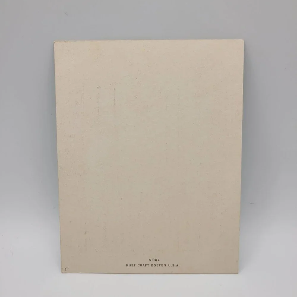 Vintage Graduation Card‎ Floral Gold Inspirational Congratulations USA Scrapbook